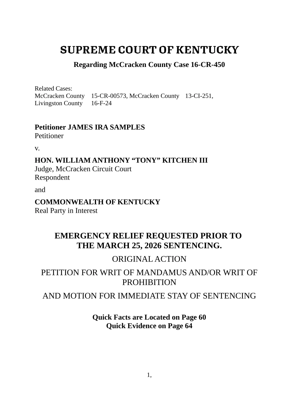 Supreme Court Writ Image